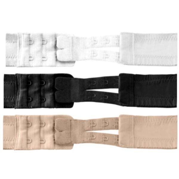 AcessÓrios Bye-bra – Extensor De Contorno FlexÍvel 2 Ganchos Nude 3 Unidades