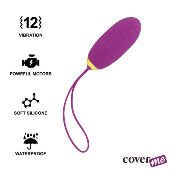 Coverme – Ovo De Controle Remoto Lapi Lilac