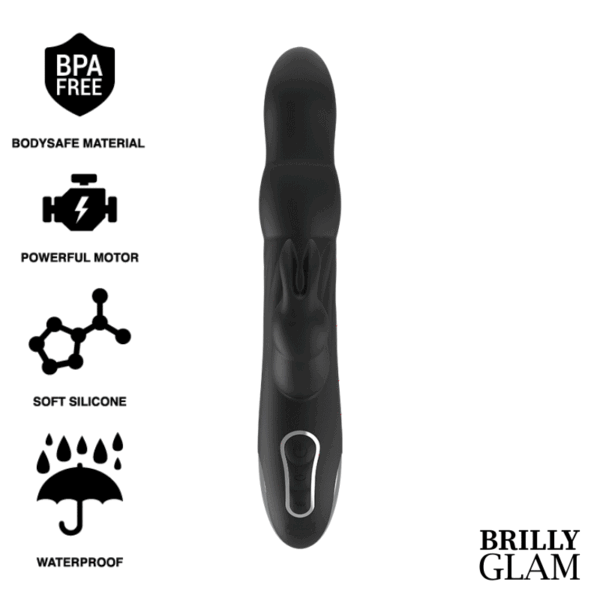 Brilly Glam – Vibrador E Rotador  Moebius Coelho CompatÍvel Com A Tecnologia Watchme Wireless