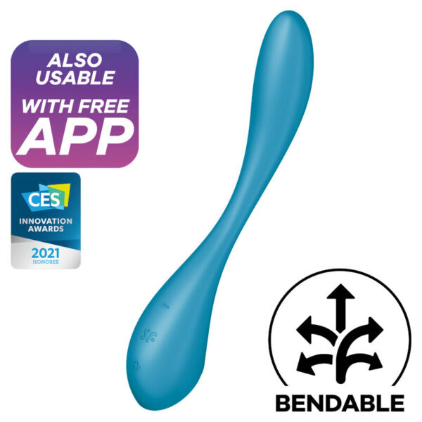 Satisfyer G-spot Flex 5 Multi Vibrador – Azul