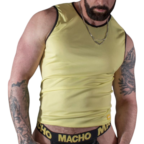 Macho – T-shirt Amarelo S/m