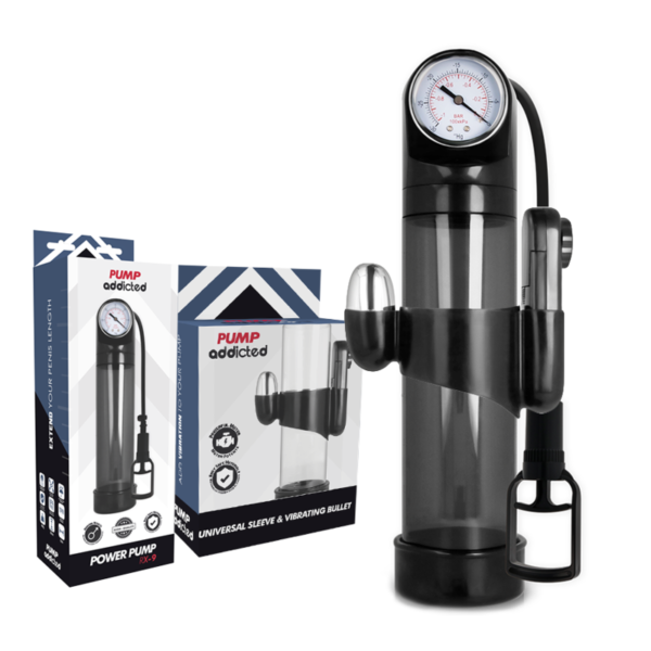 Pump Addicted – Vibrador Preto Rx9