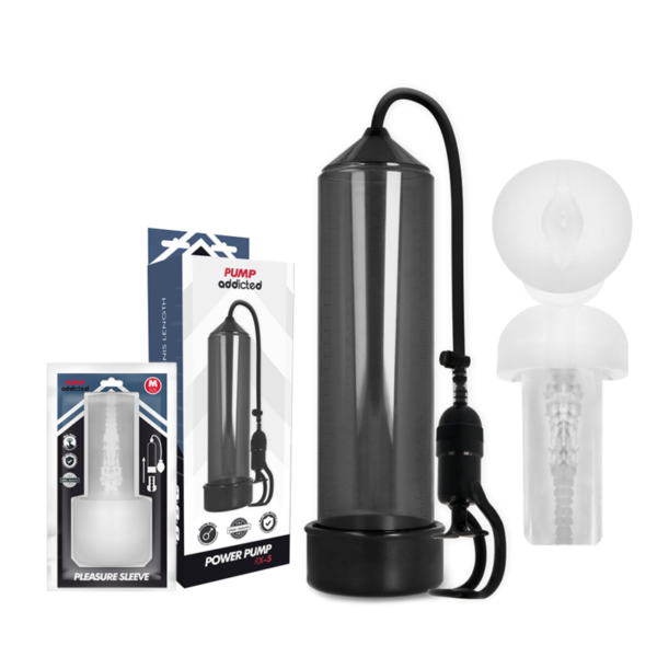 Pump Addicted – Rx5 Preto Com Masturbador