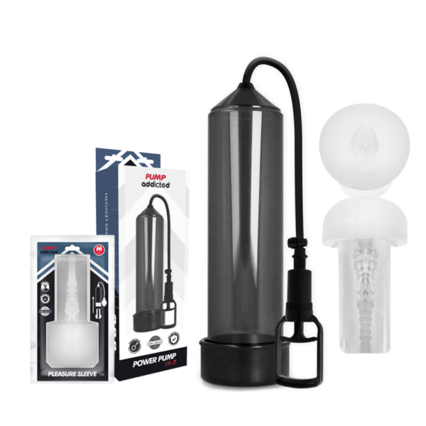 Pump Addicted – Rx7 Preto Com Masturbador
