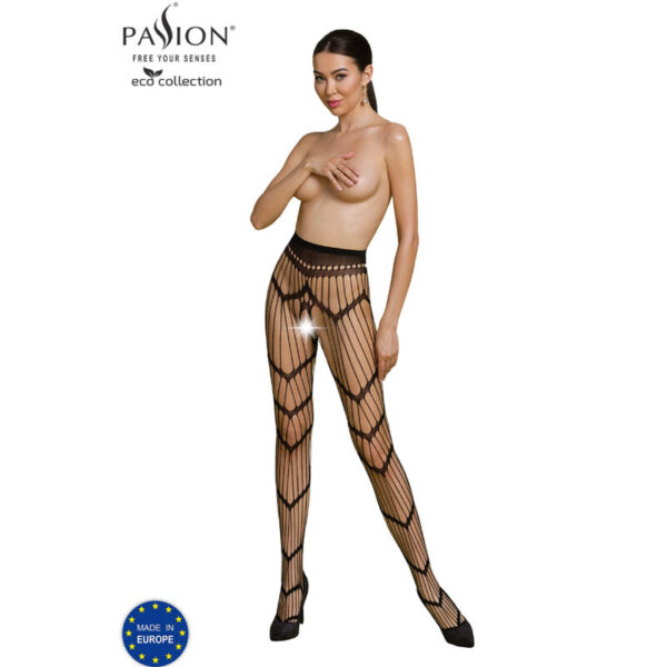 PaixÃo – ColeÇÃo Eco Bodystocking Eco S006 Preto