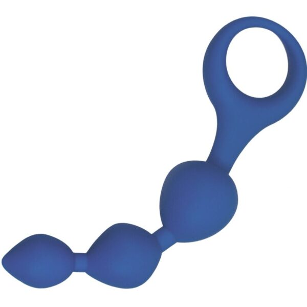 Alive – Bolas Anais De Silicone Triball Azul 15 Cm