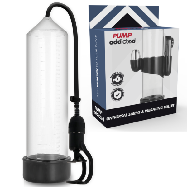 Pump Addicted – Vibrador Transparente Rx5