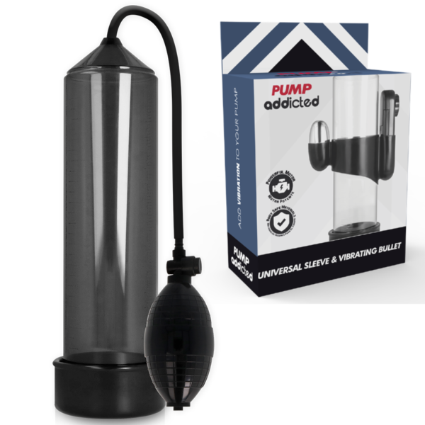 Pump Addicted – Vibrador Preto Rx3