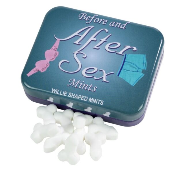 Forma De PÊnis Spencer & Fleetwood Mint Candy Para Antes E Depois Do Sexo