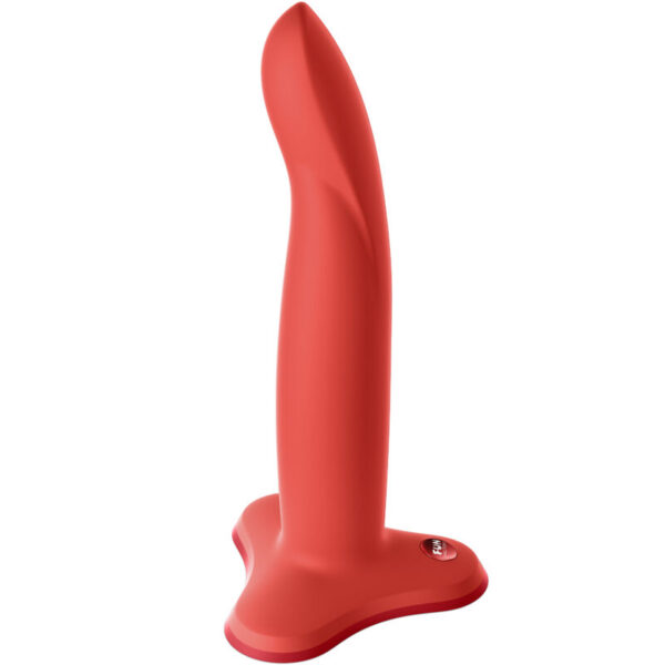 FUN FACTORY – LIMBA DILDO FLEXÍVEL VERMELHO TAMANHO M