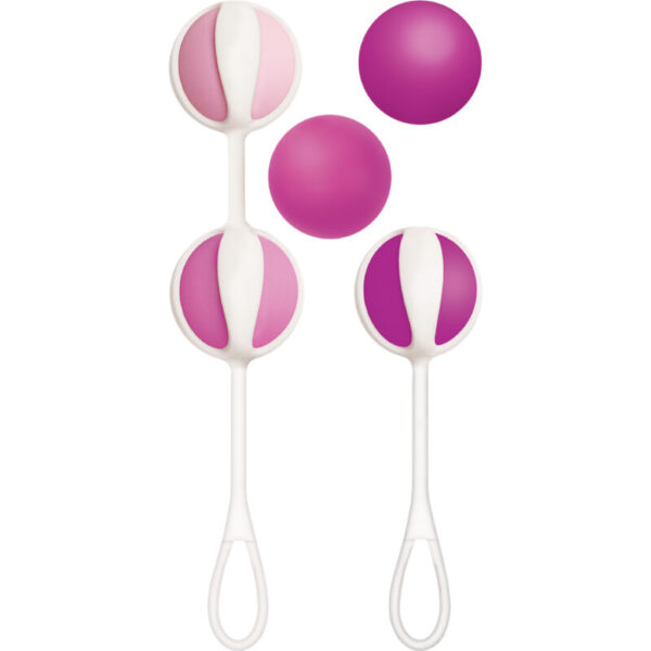 G-VIBE – CONJUNTO 5 BOLAS DE GEIXA3 ROSA