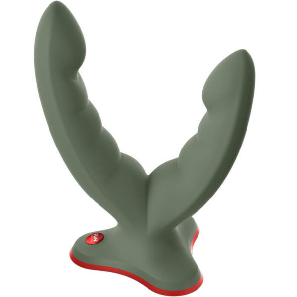 FUN FACTORY – RYDE DILDO DUPLO E MASSAGER VERDE