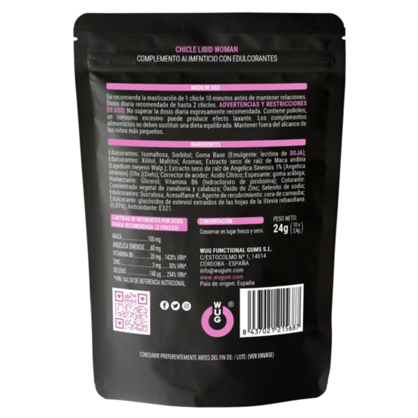 WUG SEX SENSE – LIBID WOMEN ENHANCER 10 UNITS