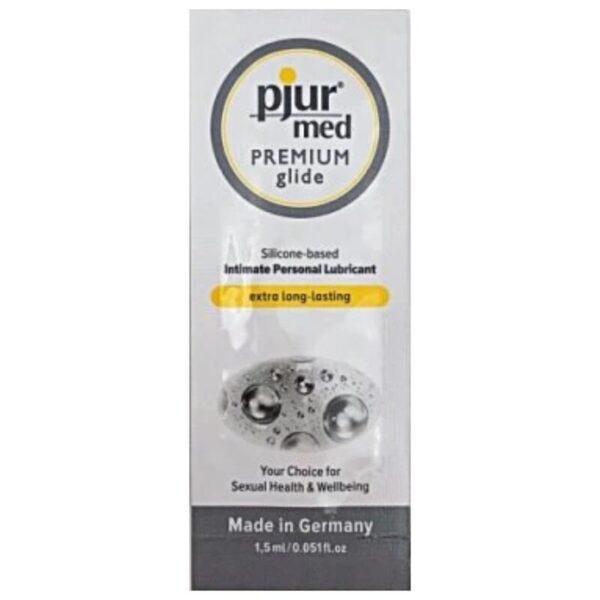 PJUR – LUBRIFICANTE DE SILICONE MED 1.5 ML