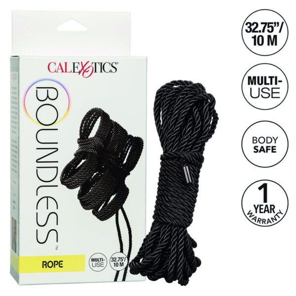 CALIFORNIA EXOTICS – BOUNDLESS CORDA 10M PRETA