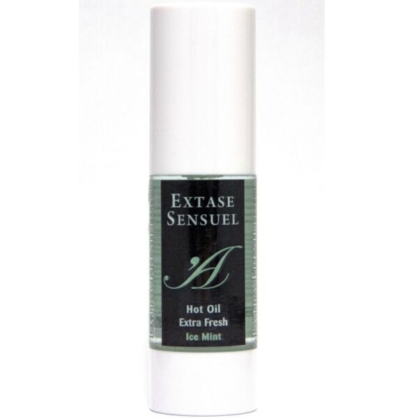 EXTASE SENSUAL – ÓLEO DE MASSAGEM COM EFEITO GELO EXTRA FRESCO 30 ML