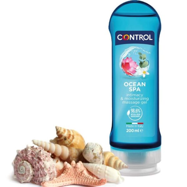CONTROL – 2 EN 1 MASSAGEM & PRAZER MAR MEDITERRNICO 200 ML