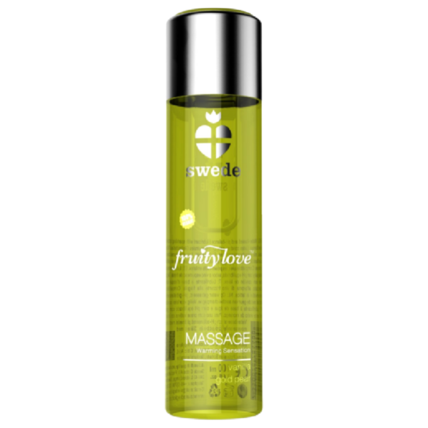 SWEDE – FRUITY LOVE ÓLEO DE MASSAGEM EFEITO DE AQUECIMENTO BAUNILHA E PÊRA DOURADA 120 ML