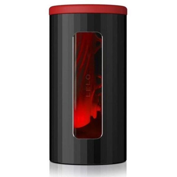 LELO – MASTURBADOR F1S V2 COM TECNOLOGIA SDK VERMELHO – PRETO