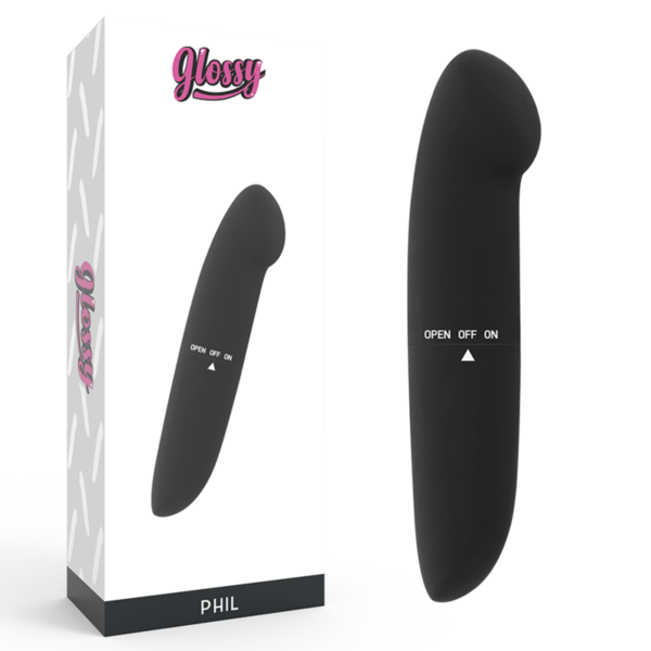 GLOSSY – VIBRADOR PHIL PRETO