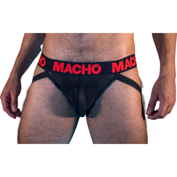 Macho – Mx26x2 Jock Preto/vermelho S