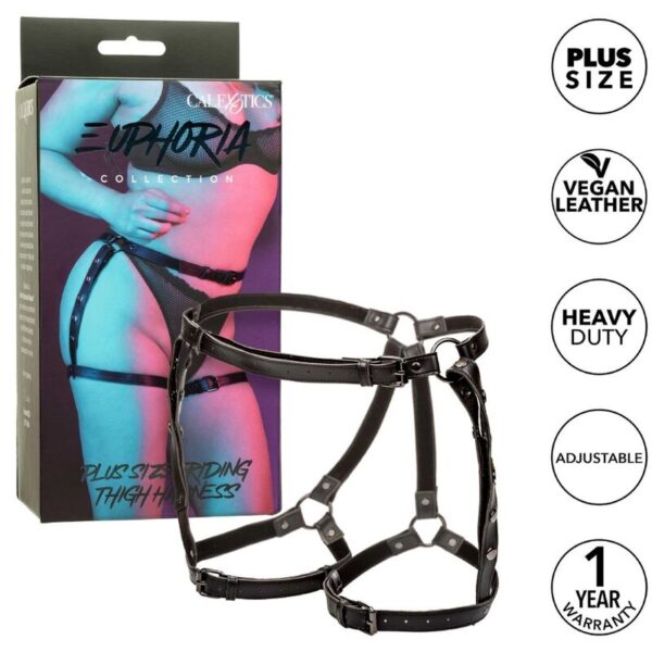 CALIFORNIA EXOTICS – EUPHORIA ARNÊS DE COXA PLUS SIZE