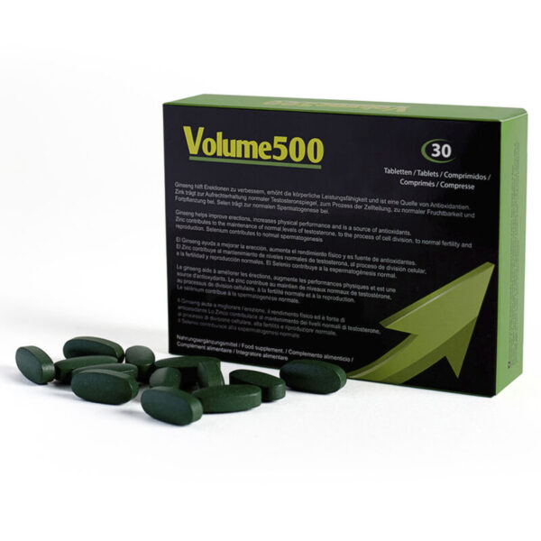 500 COSMETICS – VOLUME 500 AUMENTAR A QUANTIDADE E QUALIDADE DO ESPERMÃO