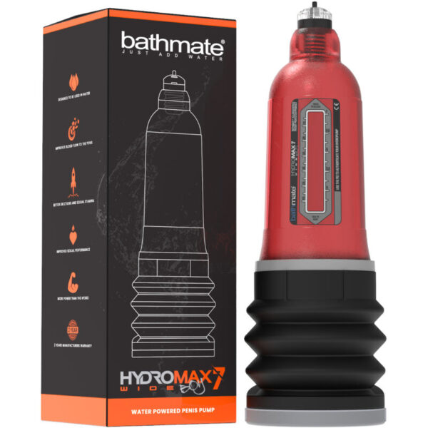 BATHMATE – HYDROMAX 7 WIDE BOY X30 VERMELHO