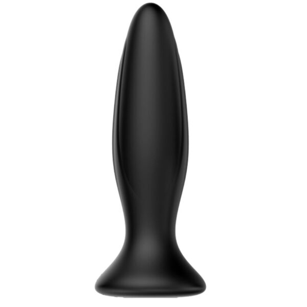 MR PLAY – PLUG ANAL VIBRADOR PRETO RECARREGVEL