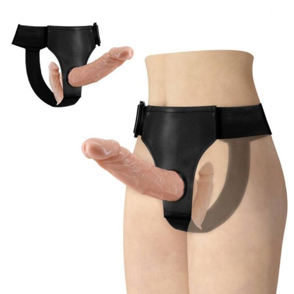 BAILE – ULTRA APAIXONADO DILDOS DUPLOS COM ARNÊS