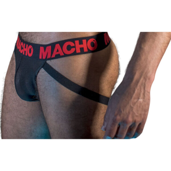 Macho – Mx26x2 Jock Preto/vermelho S