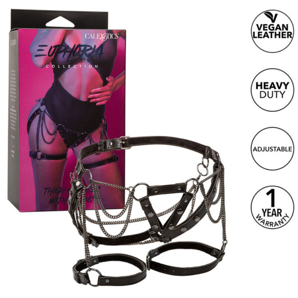 CALEXOTICS – EUPHORIA MULTICAIN THIGH HARNESS PREMIUM