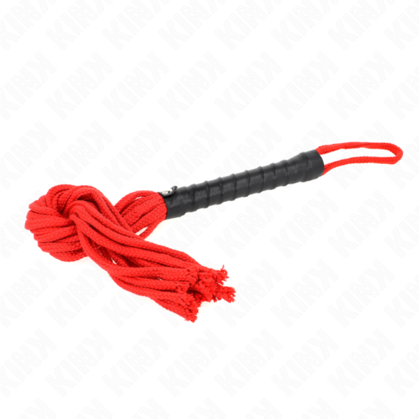 KINK – CHICOTE DE CORDA ROJO 56 CM