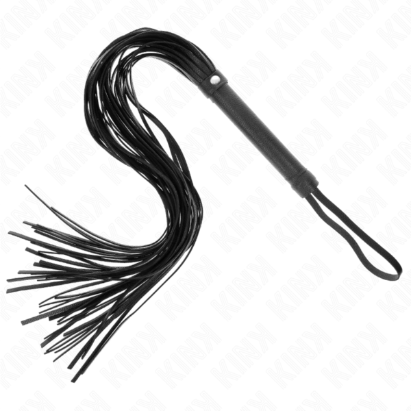 KINK – CHICOTE DE PVC MACIO PRETO 70 CM