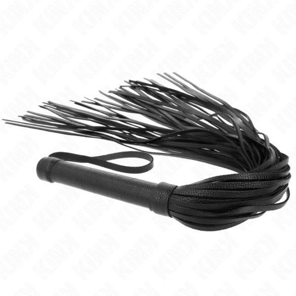 KINK – CHICOTE DE PVC MACIO PRETO 70 CM