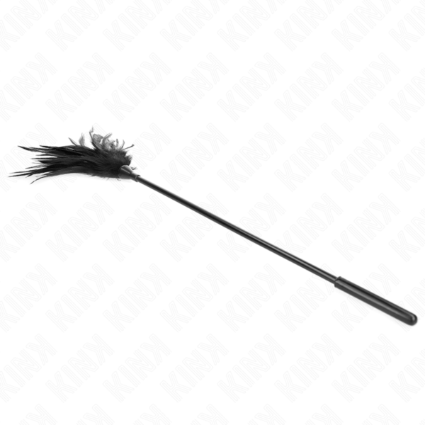 KINK – MÚLTIPLAS PENAS DE CÓCEGAS PRETAS 45 CM
