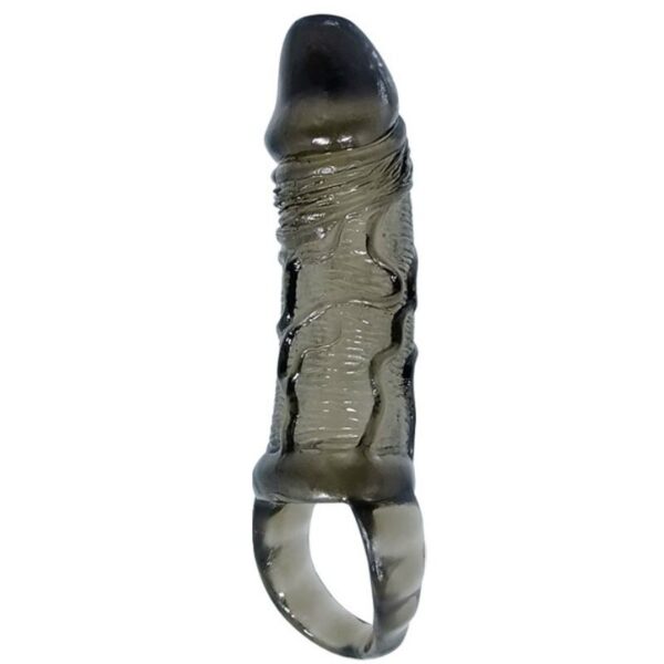 BAILE – BAINHA DE EXTENSO DE PÊNIS COM ALA PARA TESTÍCULOS 11.5 CM