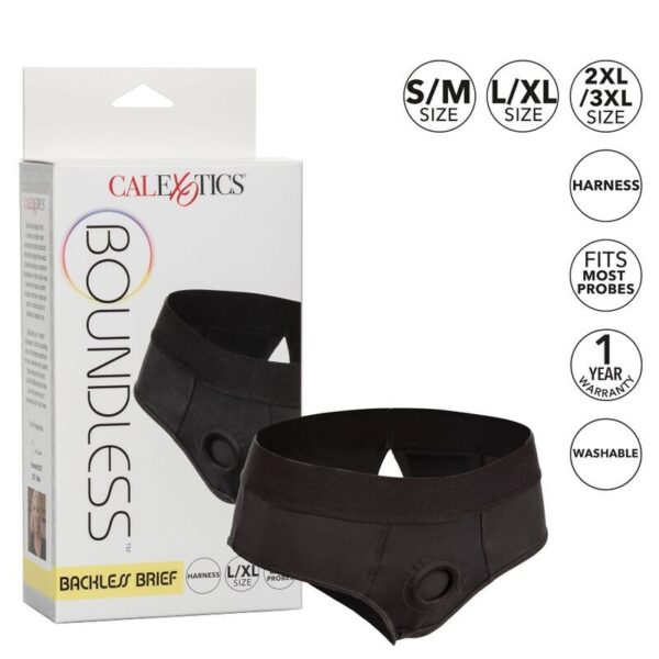 CALEXOTICS – BOUNDLESS BACKLESS BRIEF L/XL