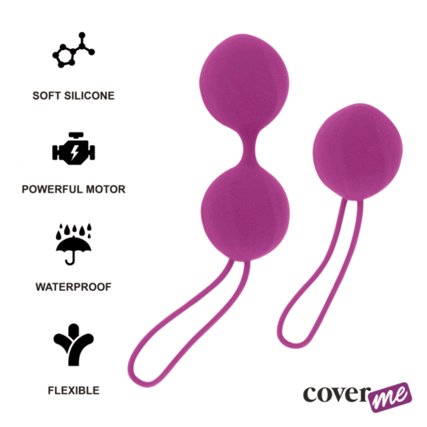 COVERME – TREINADOR PÉLVICO LILÁS KEGEL