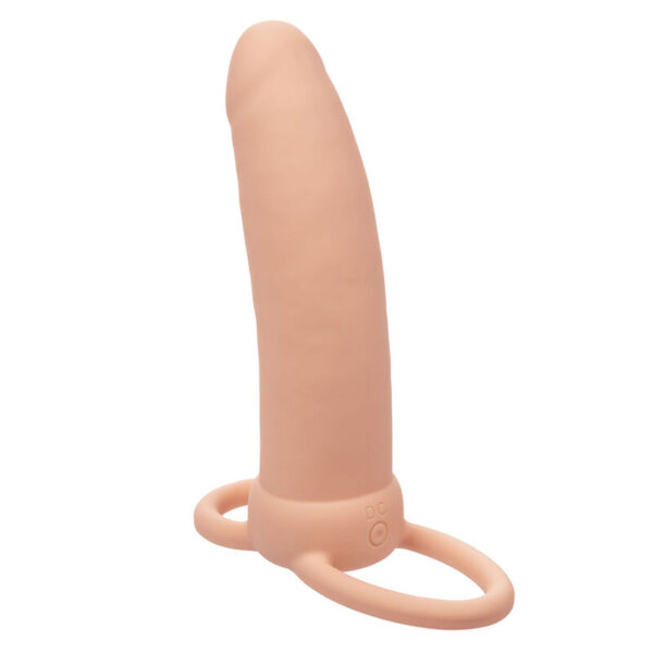 CALEXOTICS – MAXX THICK DUAL PENETRATOR 10 VIBRAÇÕES CARNE