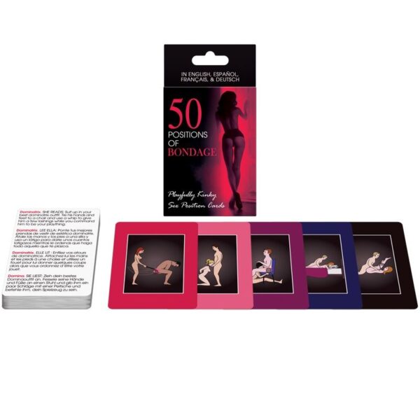 KHEPER GAMES – 50 POSIÇÕES DE CARTÕES DE BONDAGE