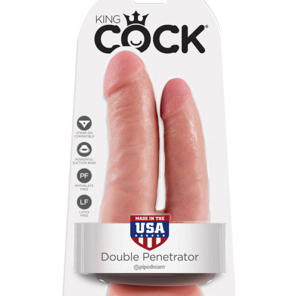 KING COCK – DUPLO PENETRADOR CARNE