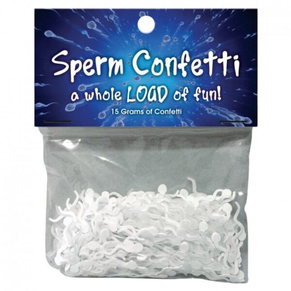 KHEPER GAMES – CONFETES EM FORMA DE ESPERMA
