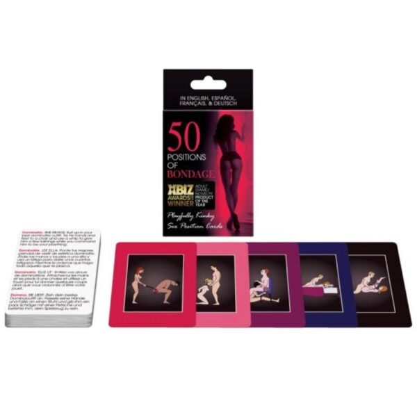 KHEPER GAMES – 50 POSIÇÕES DE CARTÕES DE BONDAGE