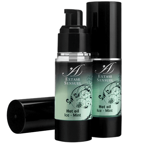 EXTASE SENSUAL – ÓLEO DE MASSAGEM COM EFEITO GELO EXTRA FRESCO 100 ML