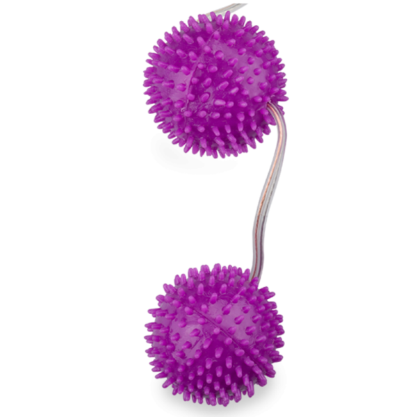 BAILE – BOLAS TEXTURADAS ROXAS A PROFUNDAMENTE PRAZER 3.60 CM
