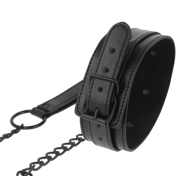 INTENSE – FETISH COLAR DE COURO VEGANO