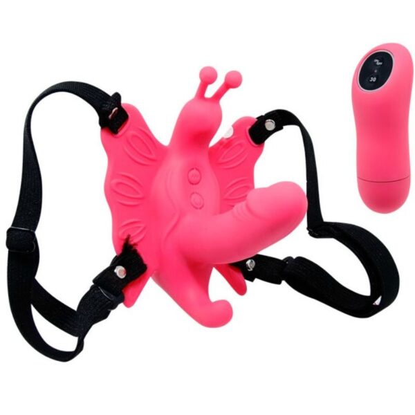 BAILE – ARNÊS DE BORBOLETA DE CONTROLE REMOTO ULTRA APAIXONADO