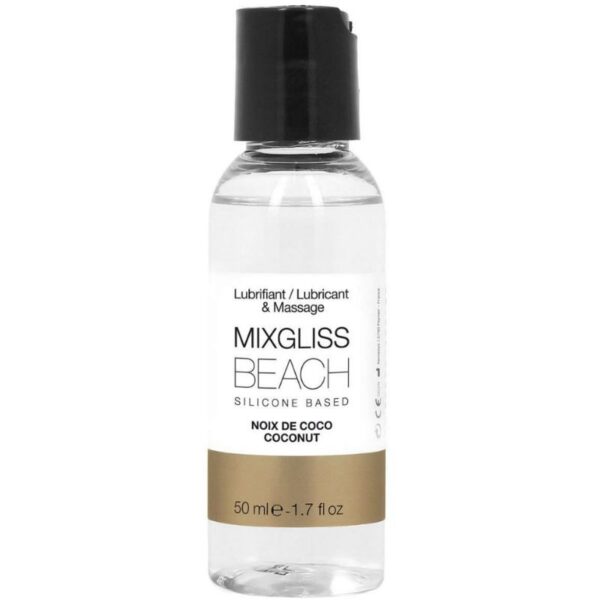 MIXGLISS – LUBRIFICANTE DE SILICONE DE PRAIA 50 ML
