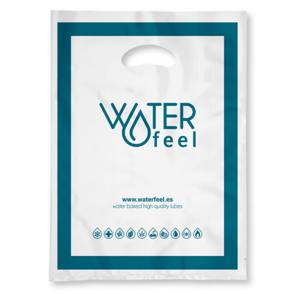 WATERFEEL – 100 SACOS PLÁSTICOS GRANDES 40 X 50 CM